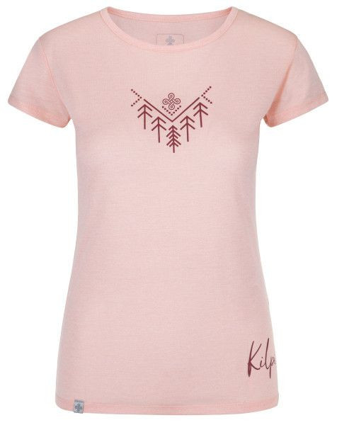 Dámské funkční tričko Garove-w světle růžová - Kilpi 34