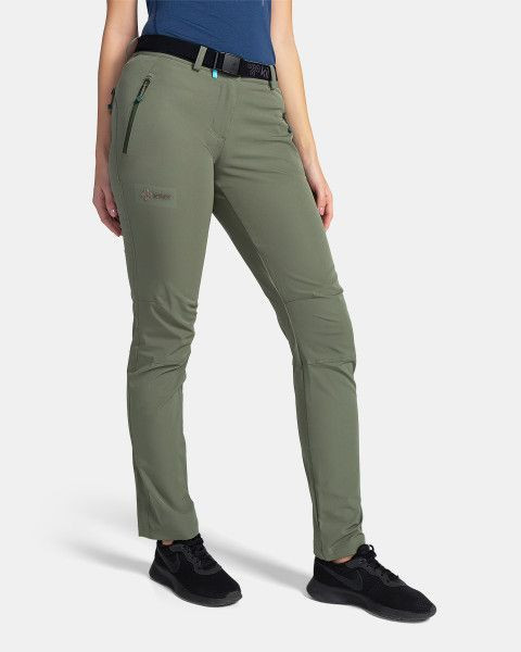 Dámské outdoorové kalhoty Belvela-w khaki - Kilpi 36S