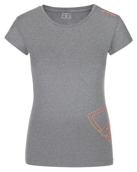 Dámské tričko Lismain-w světle šedá - Kilpi 46