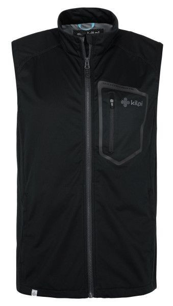 Pánská softshellová vesta Riello-m černá - Kilpi XS