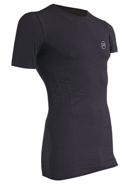 Pánske bezšvové tričko krátky rukáv Active-Fit Farba: Čierna, Veľkosť L/XL