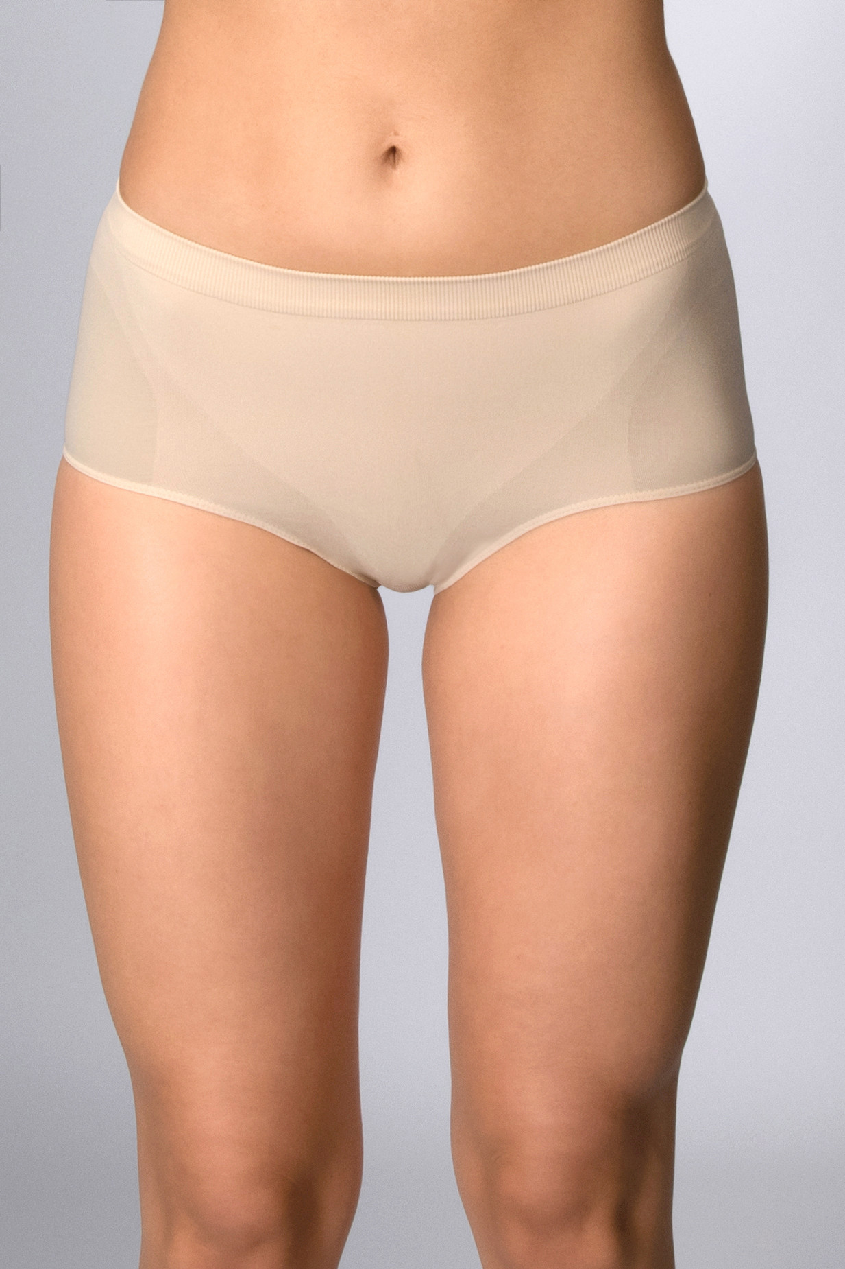 Intimidea Kalhotky stahovací klasického střihu bezešvé Slip Silhouette Barva: Tělová, Velikost L/XL