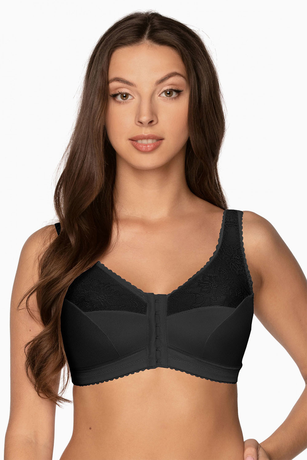 Podprsenka Gaia 1163 Rachela Barva: Černá, Velikost: 115F