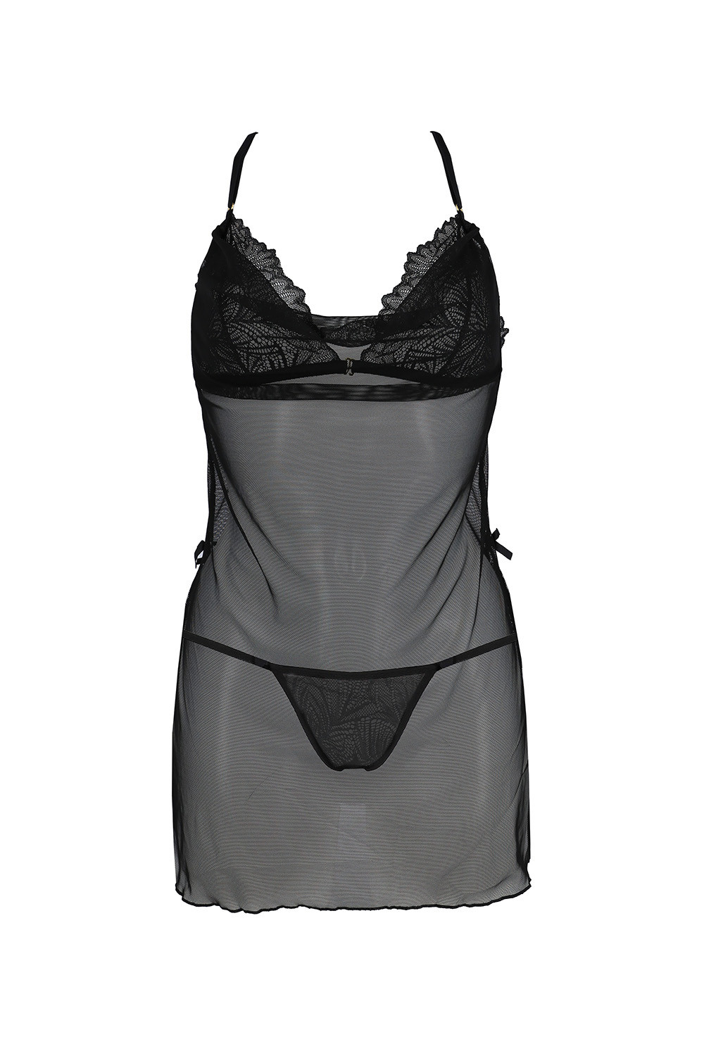 Passion Deliena chemise rozmiar:L/XL kolor:black