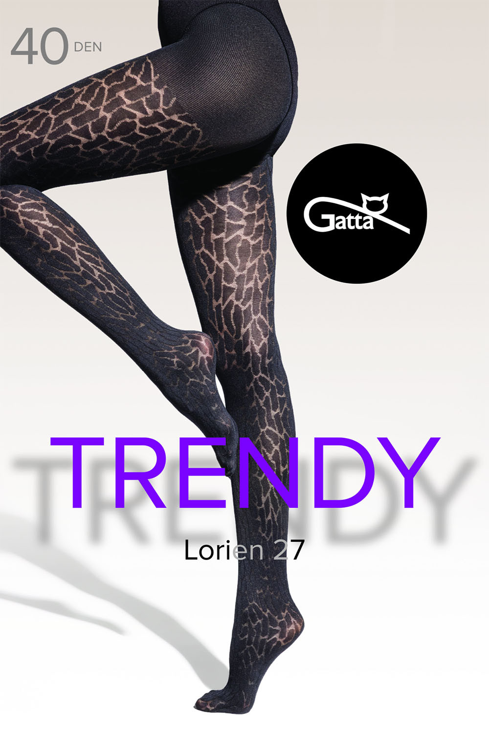 Gatta Lorien 27 40 DEN farba:nero 2-S