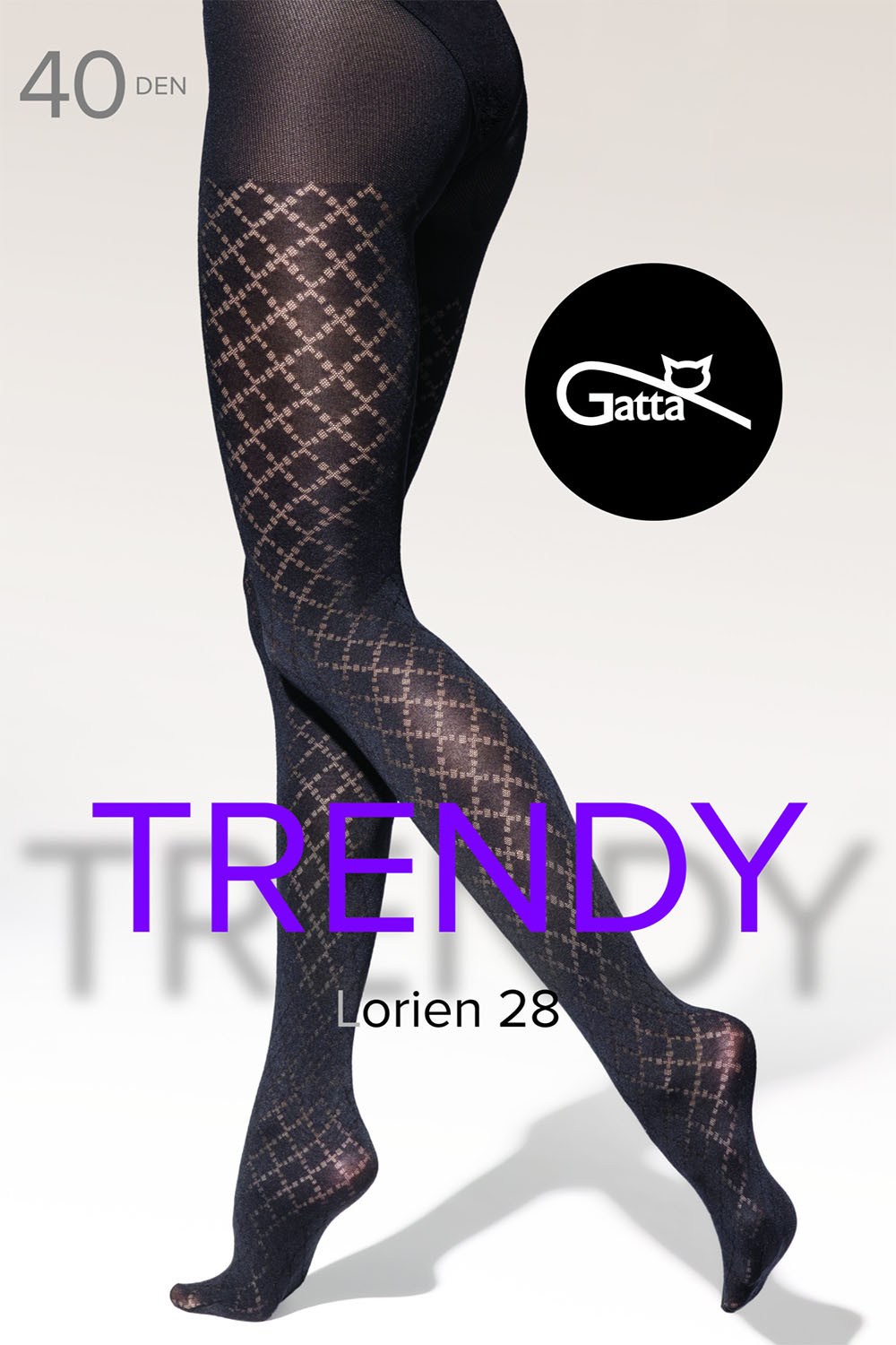 Gatta Lorien 28 40 DEN farba:nero 4-L