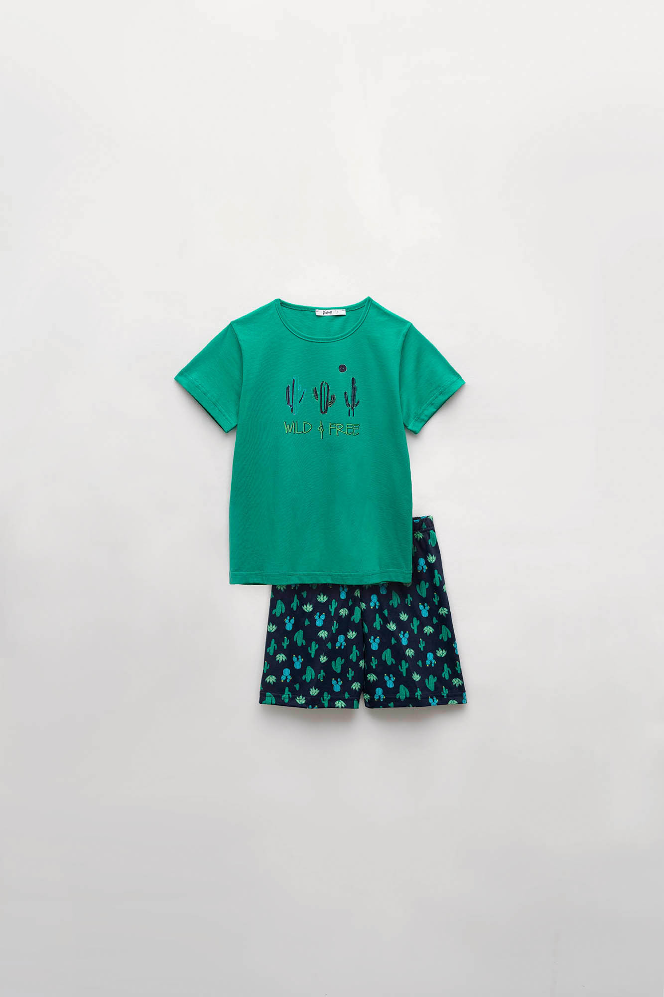 Dětské pyžamo s potiskem GREEN PARROT L model 17162623 - Vamp