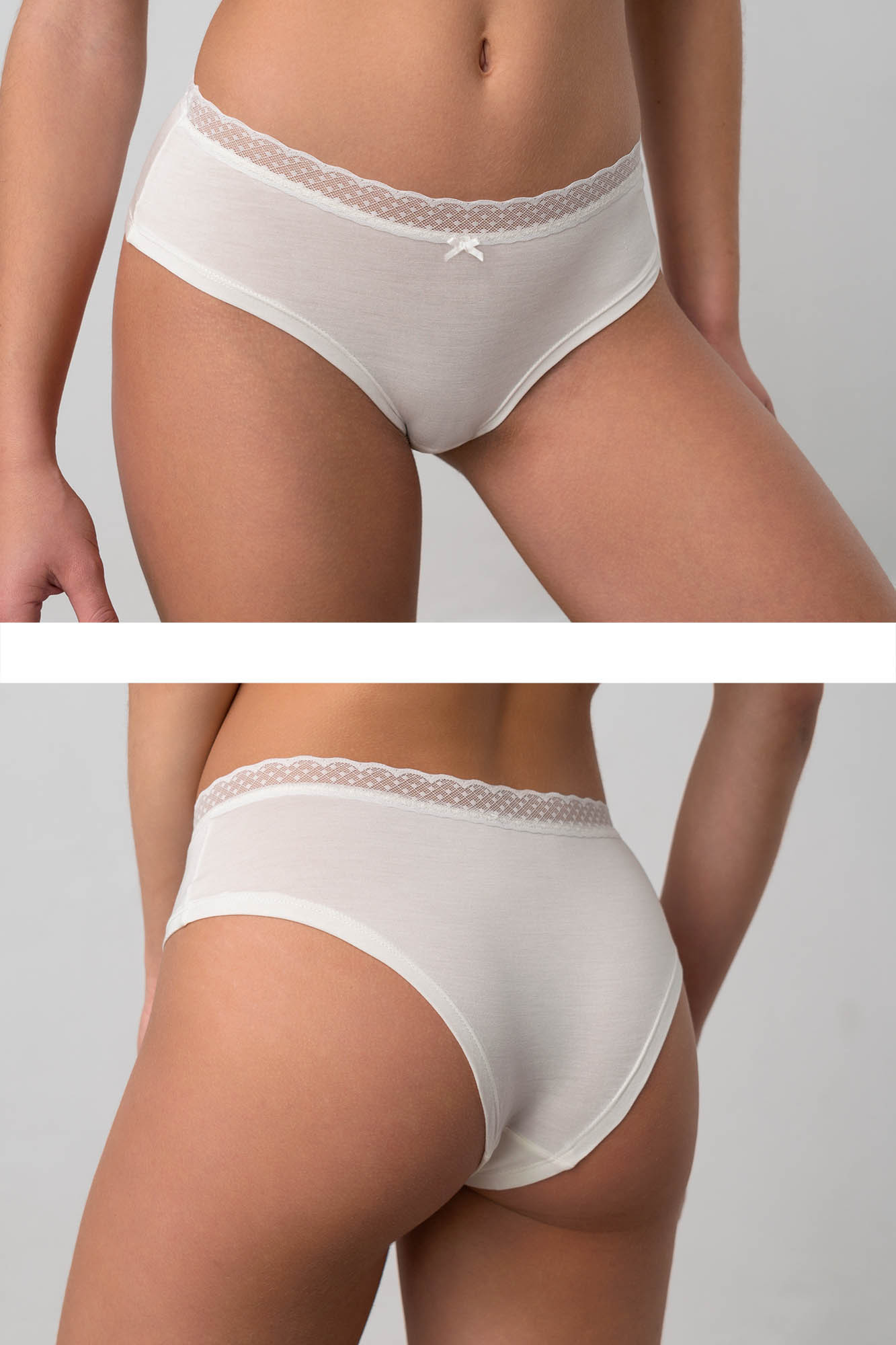 Vamp - Pohodlné dámské kalhotky - Nevis 17830 - Vamp Barva: cream, Velikost: XL