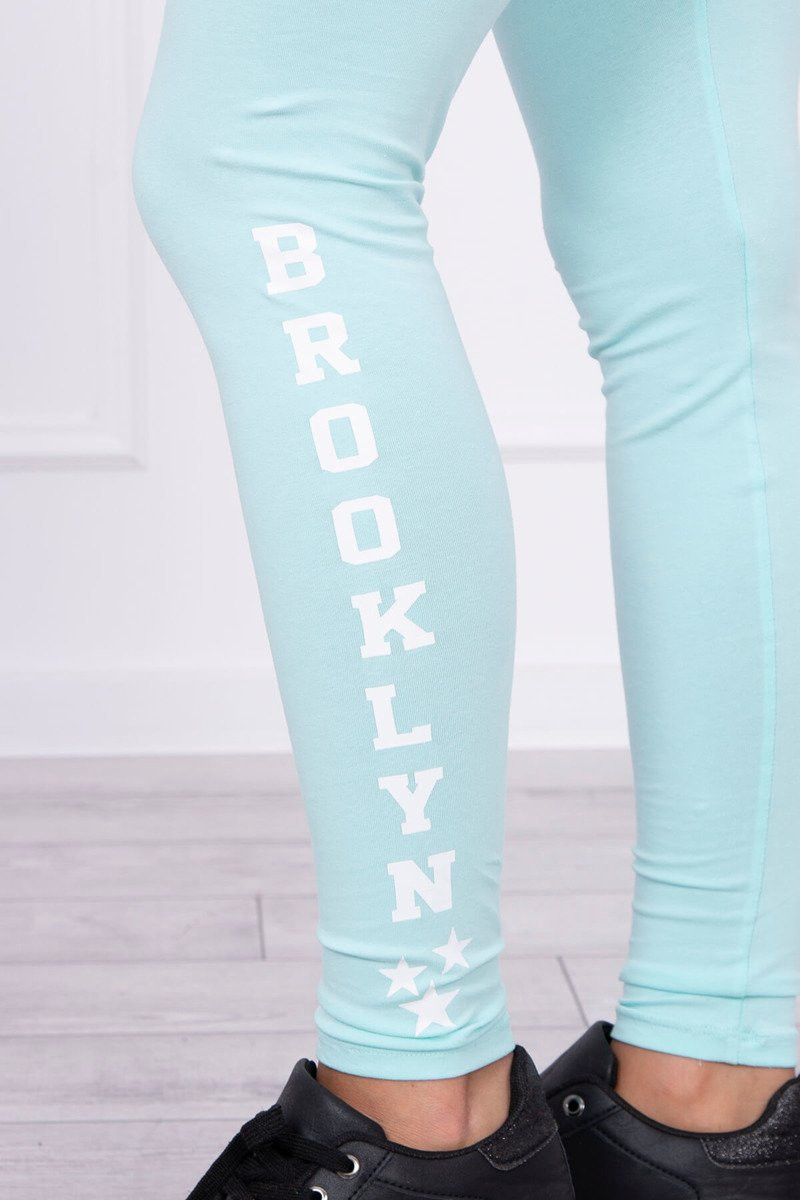 Legíny kalhoty Brooklyn mint UNI