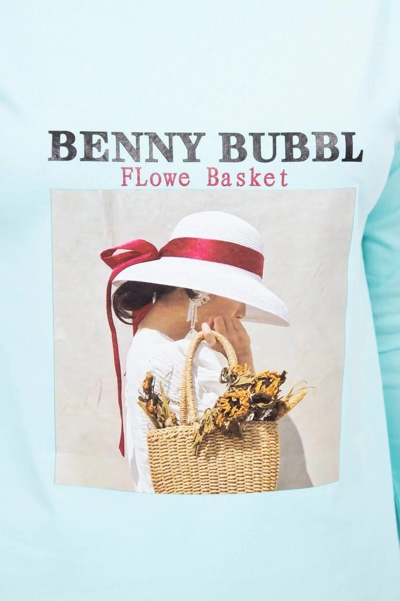 Kesi Šaty 66858 s potiskem Barva: Tyrkysová, Velikost: UNI