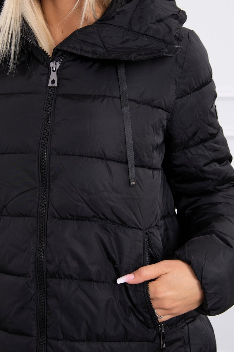 Prošívaná zimní bunda FIFI Cindy black XS