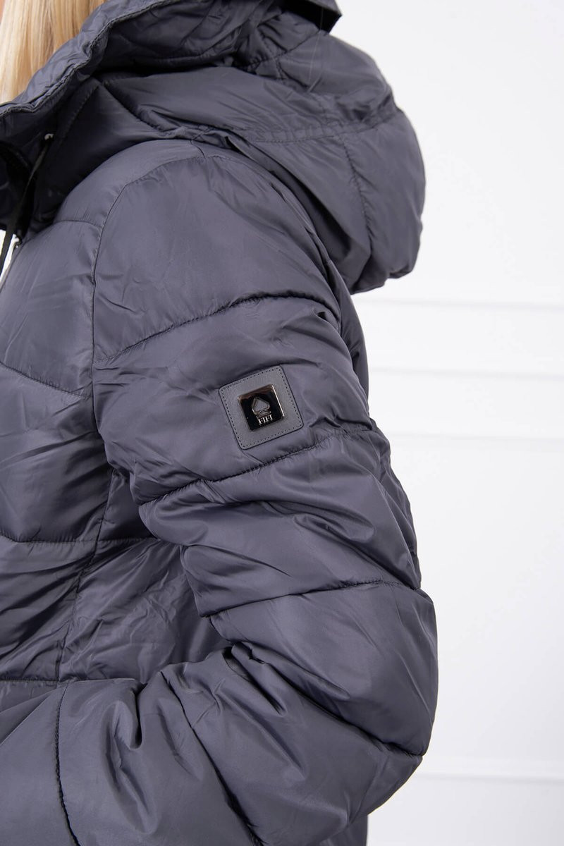 Prošívaná zimní bunda FIFI Cindy grey XS