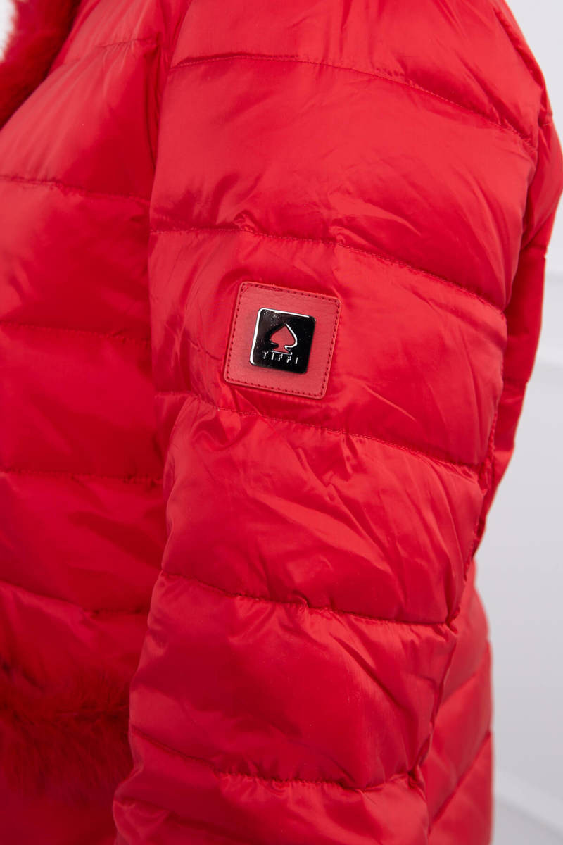 Zimní bunda TIFFI 25 červená XS