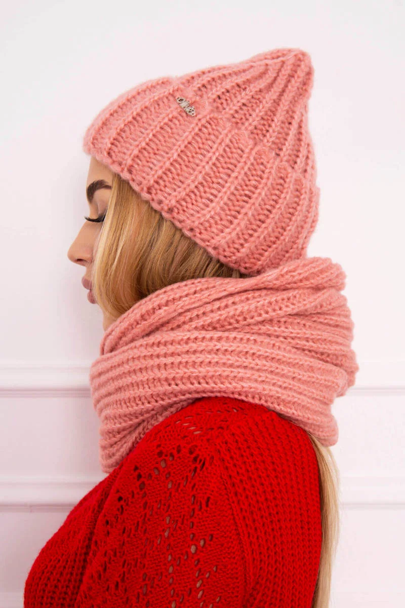 Dámska silná rebrovaná súprava P100 ružová UNI