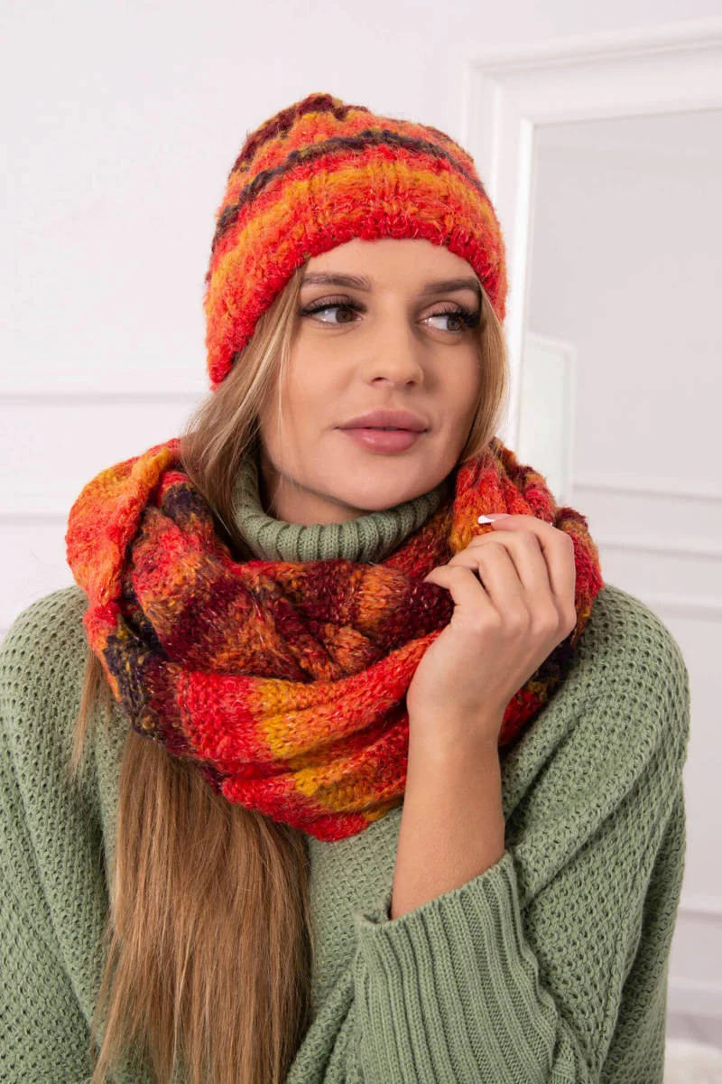 Dámska súprava Zuzanna K257 červená+žltá UNI