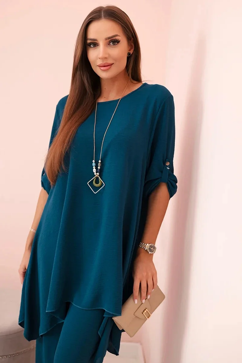 Súprava blúzka + nohavice s námorníckym príveskom UNI