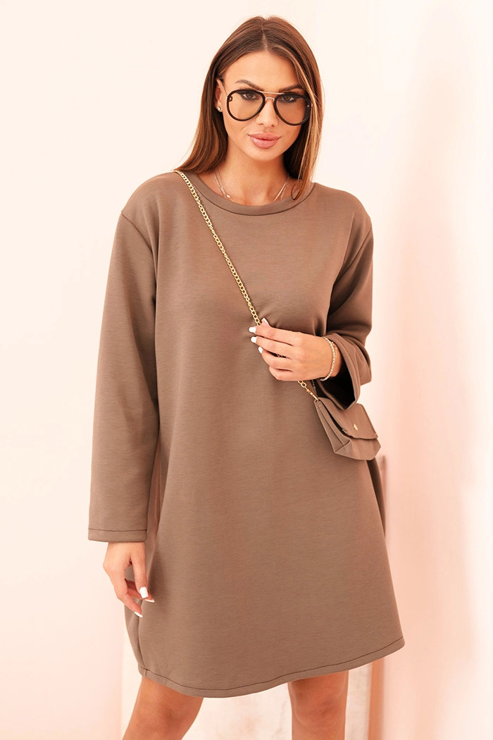 Plus veľkosť dámske viskózové sukne s reťazou kabelka Fango UNI