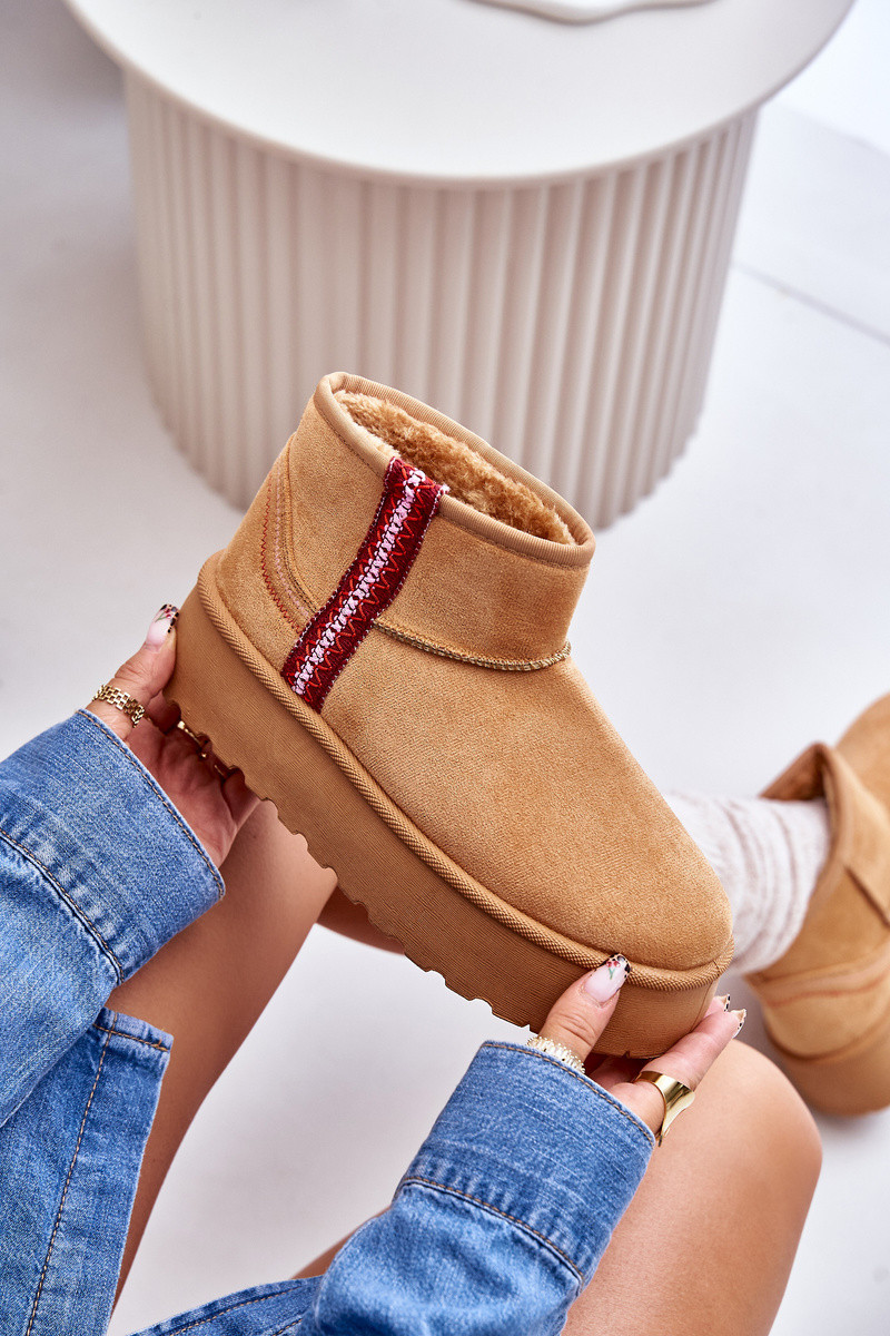 Dámské zimní boty na platformě s izolací Camel Lomessa 39 (obrázek 4)