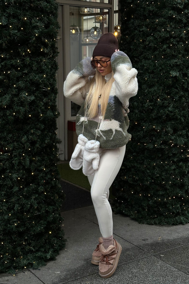 Nízké Sněhule Na Platformě S Kožešinou D.Franklin Hnědé Velikost: 36