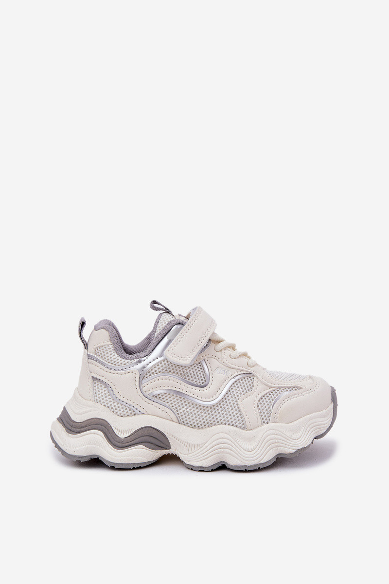 Dětské Tenisky Na Silné Podešvi Bílé Lianees 30