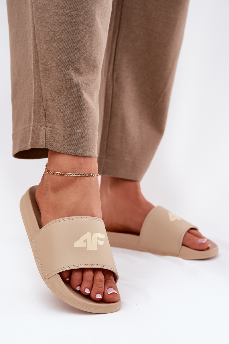 Dámské Pantofle 4F 4FRMM00FSLIF010-83S Béžové 41