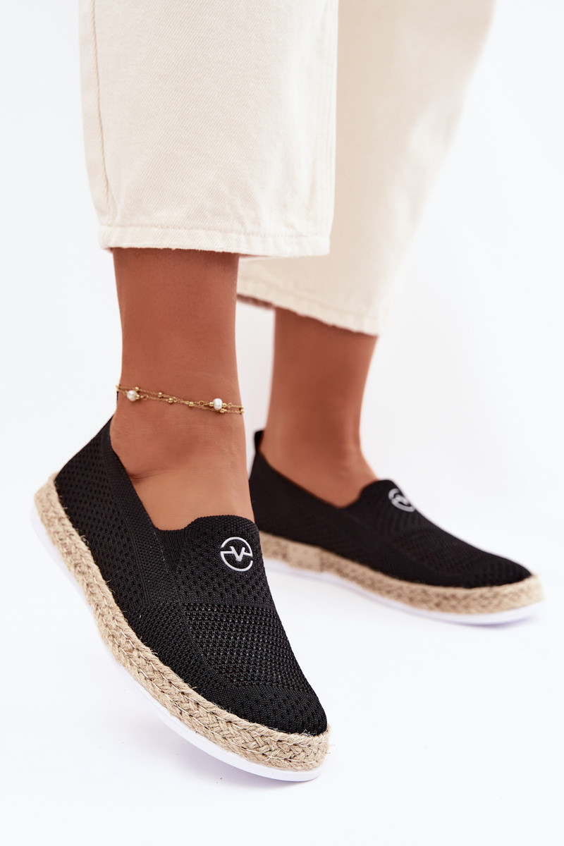 Dámske espadrilky Vinceza 13659 Black 38