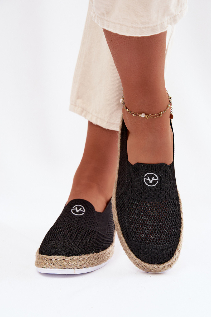 Dámské espadrilly Vinceza 13659 Černé 38 (obrázek 3)