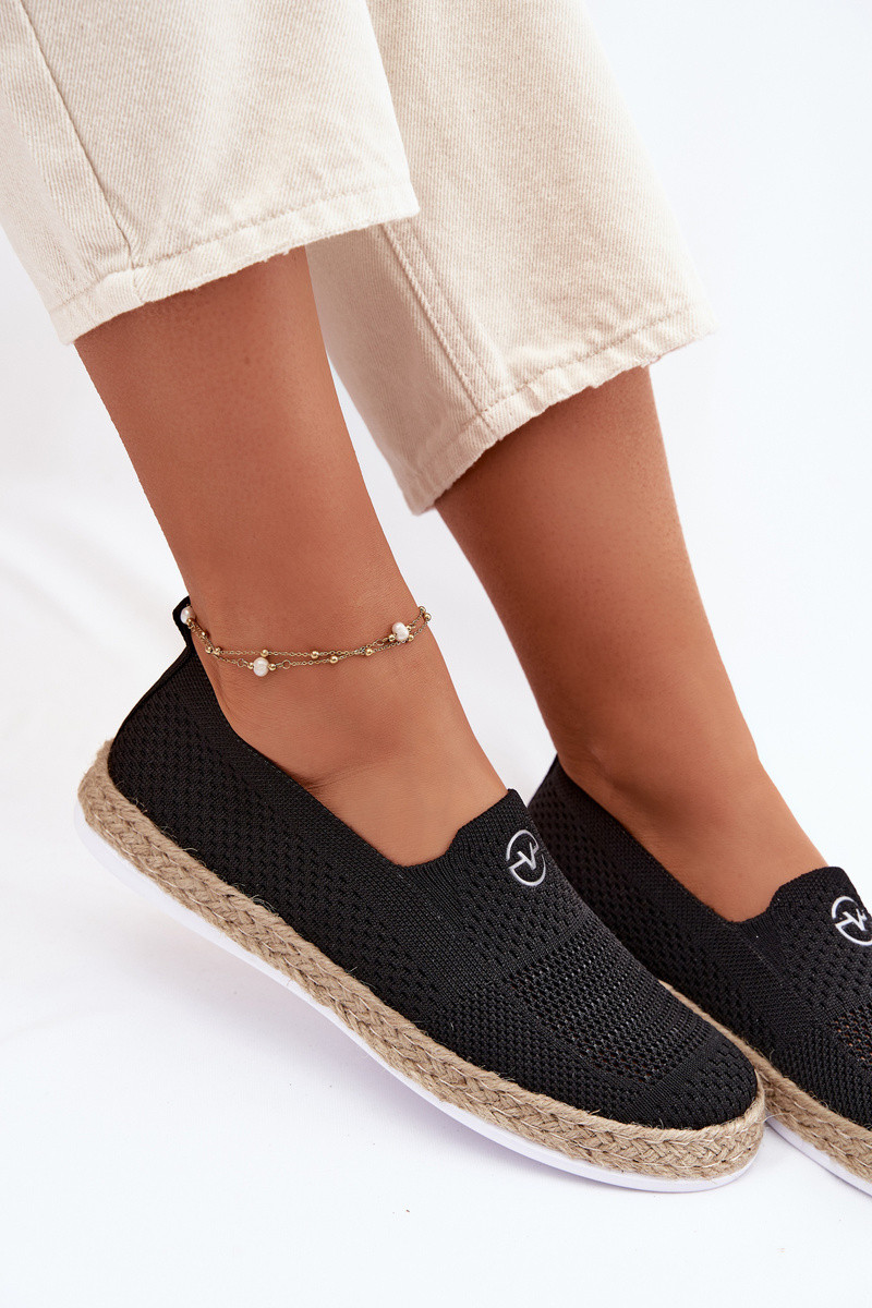Dámské espadrilly Vinceza 13659 Černé 38 (obrázek 4)