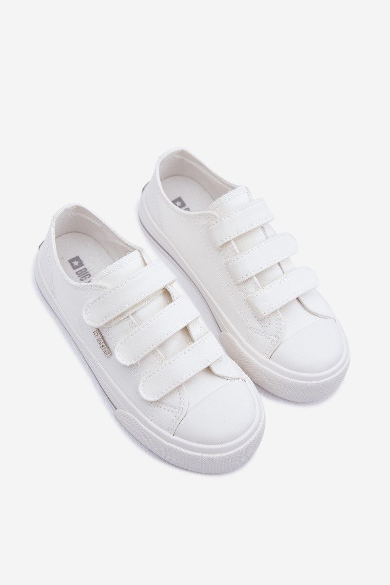 Dětské tenisky na suchý zip Big Star TT374169 Bílé 35 (obrázek 3)