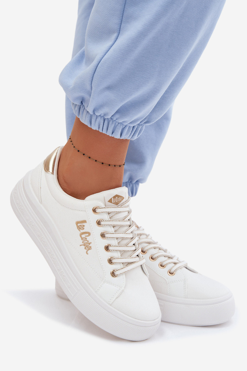 Dámské tenisky na platformě Lee Cooper LCW-26-44-4478 bílé 38 (obrázek 3)