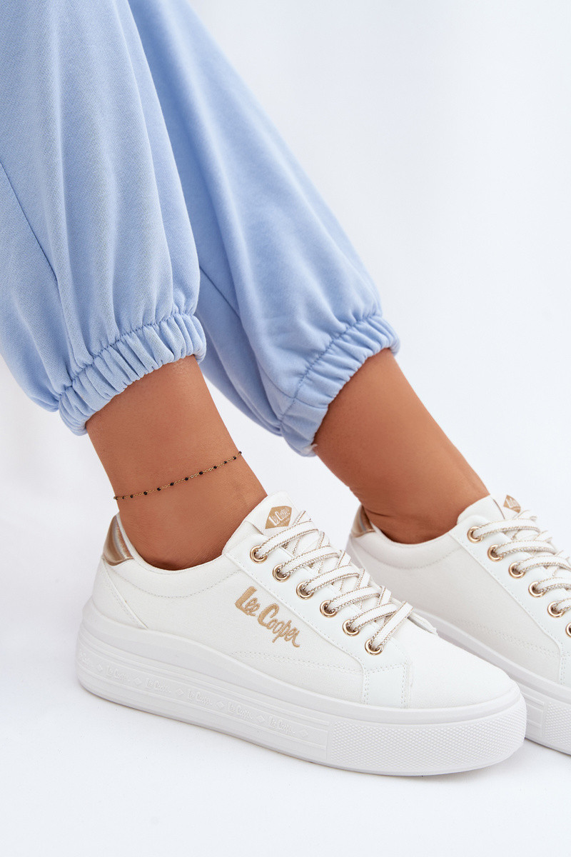 Dámské tenisky na platformě Lee Cooper LCW-26-44-4478 bílé 38 (obrázek 5)