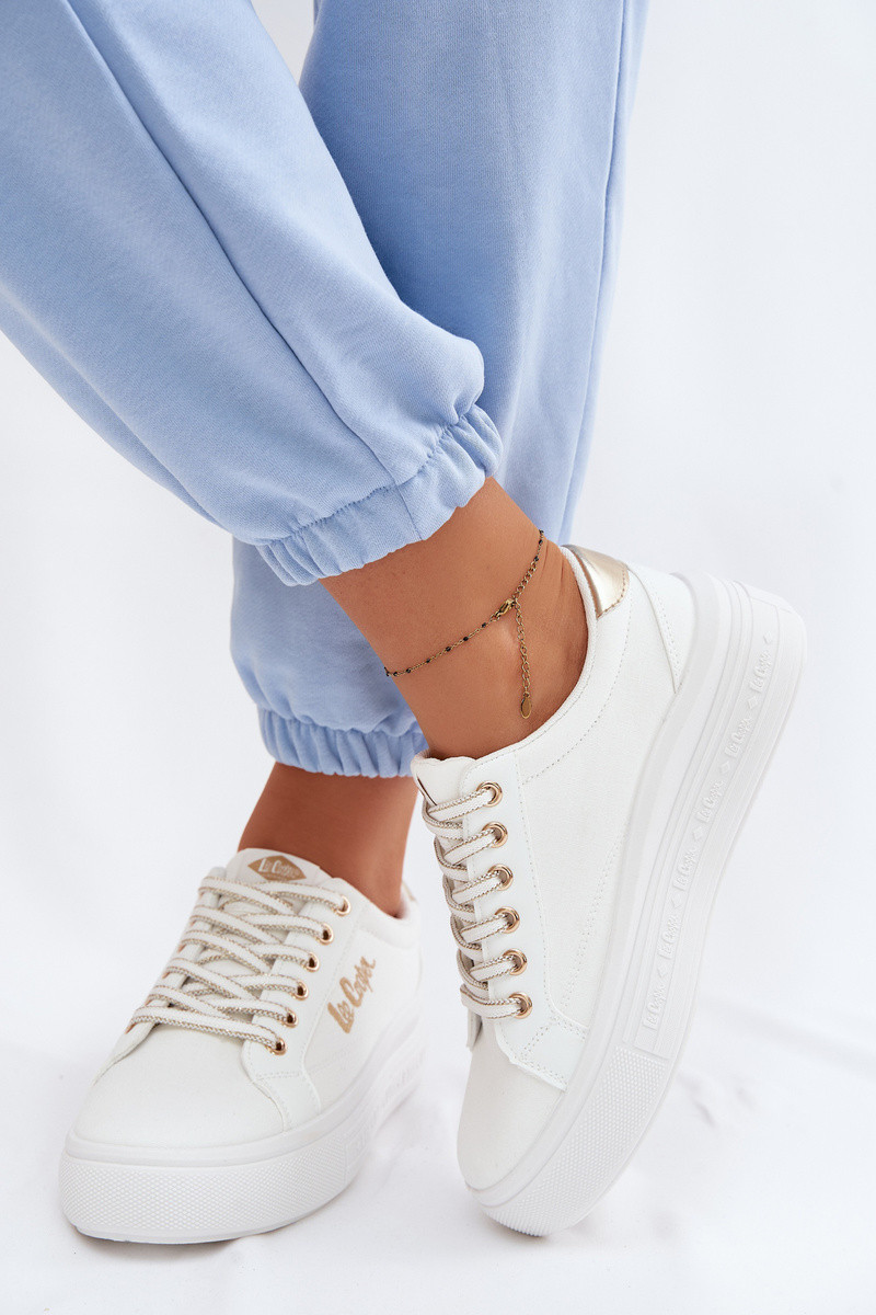 Dámské tenisky na platformě Lee Cooper LCW-26-44-4478 bílé 38 (obrázek 9)