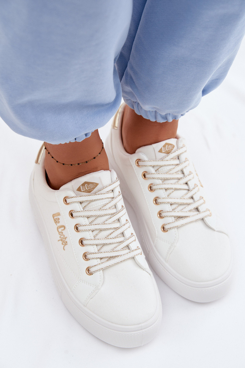 Dámské tenisky na platformě Lee Cooper LCW-26-44-4478 bílé 38 (obrázek 4)