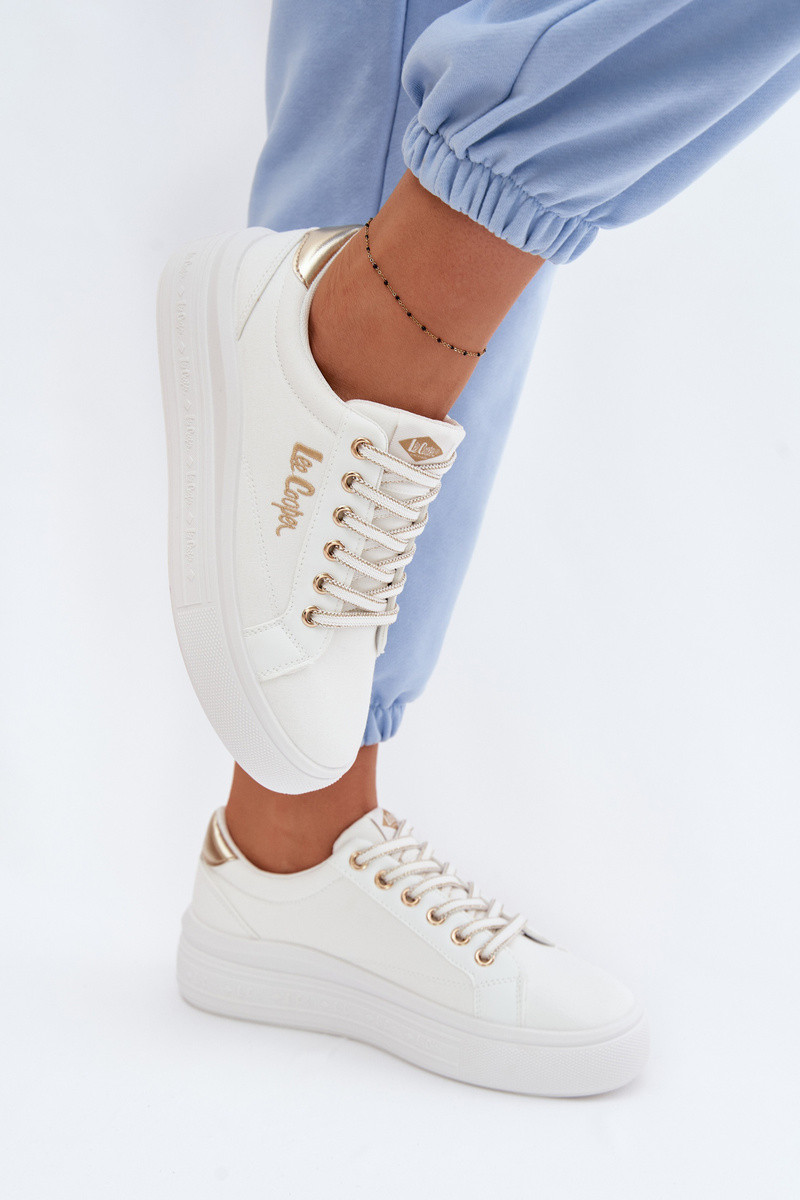 Dámské tenisky na platformě Lee Cooper LCW-26-44-4478 bílé 38 (obrázek 7)