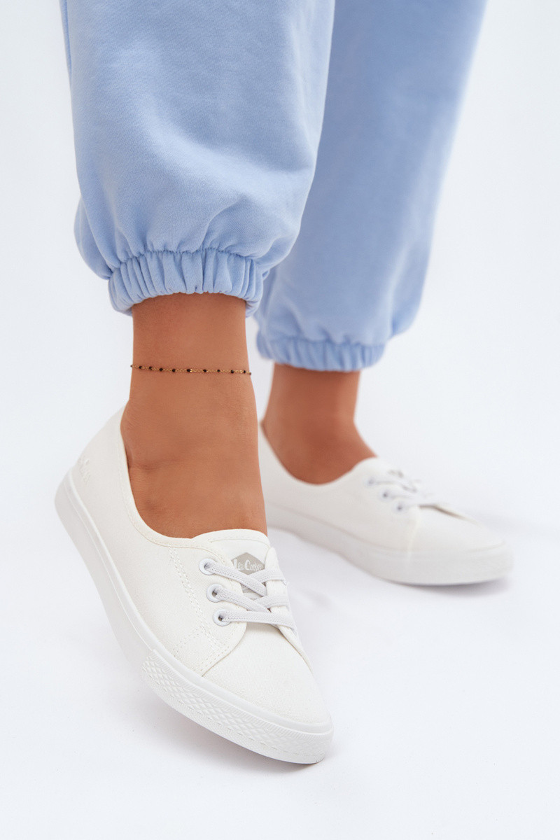 Levně Dámské tenisky bílé Lee Cooper LCW-26-02-4044 39