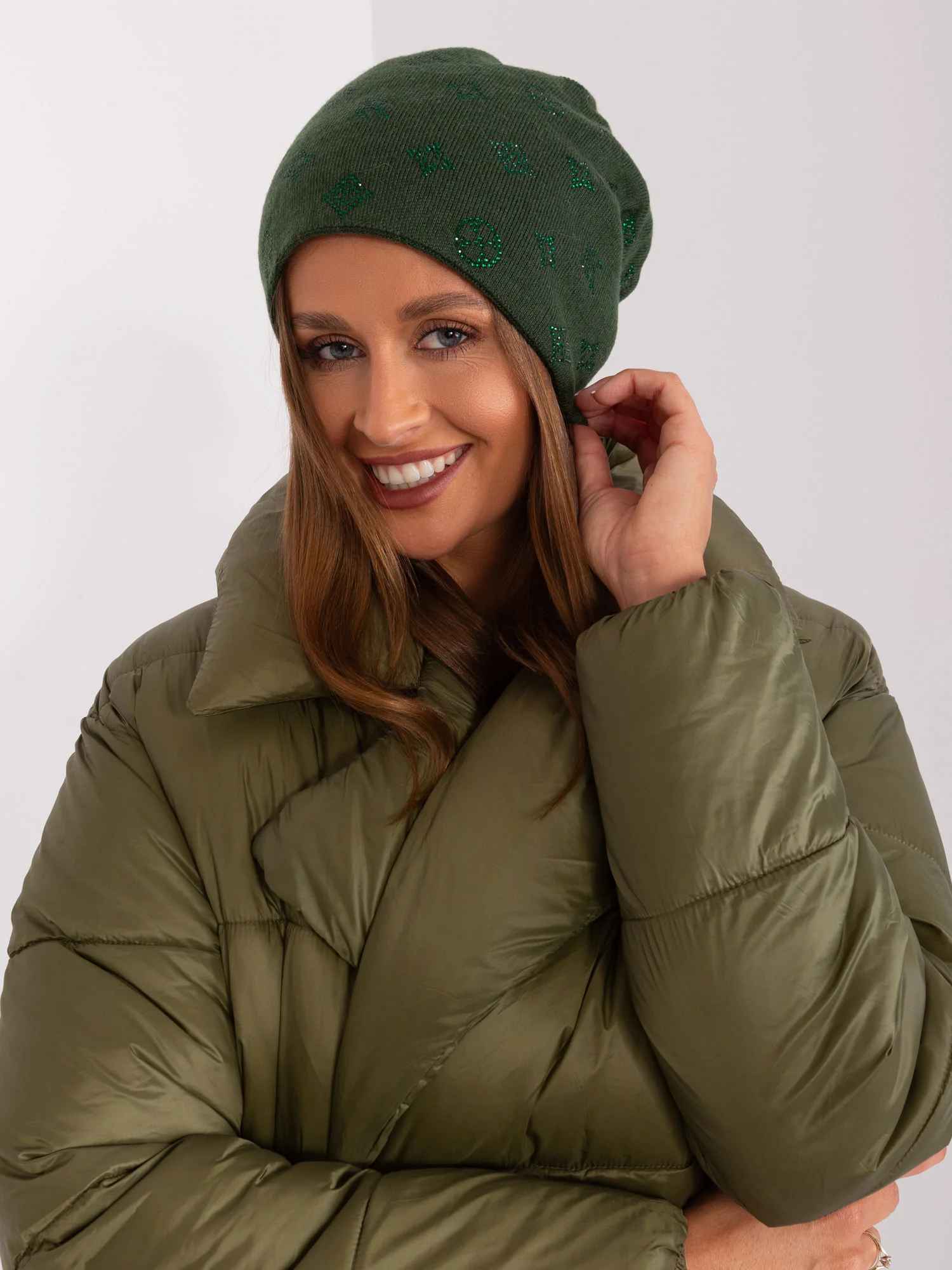 AT CZ 2325 cap.96 tmavě zelená jedna velikost (obrázek 10)