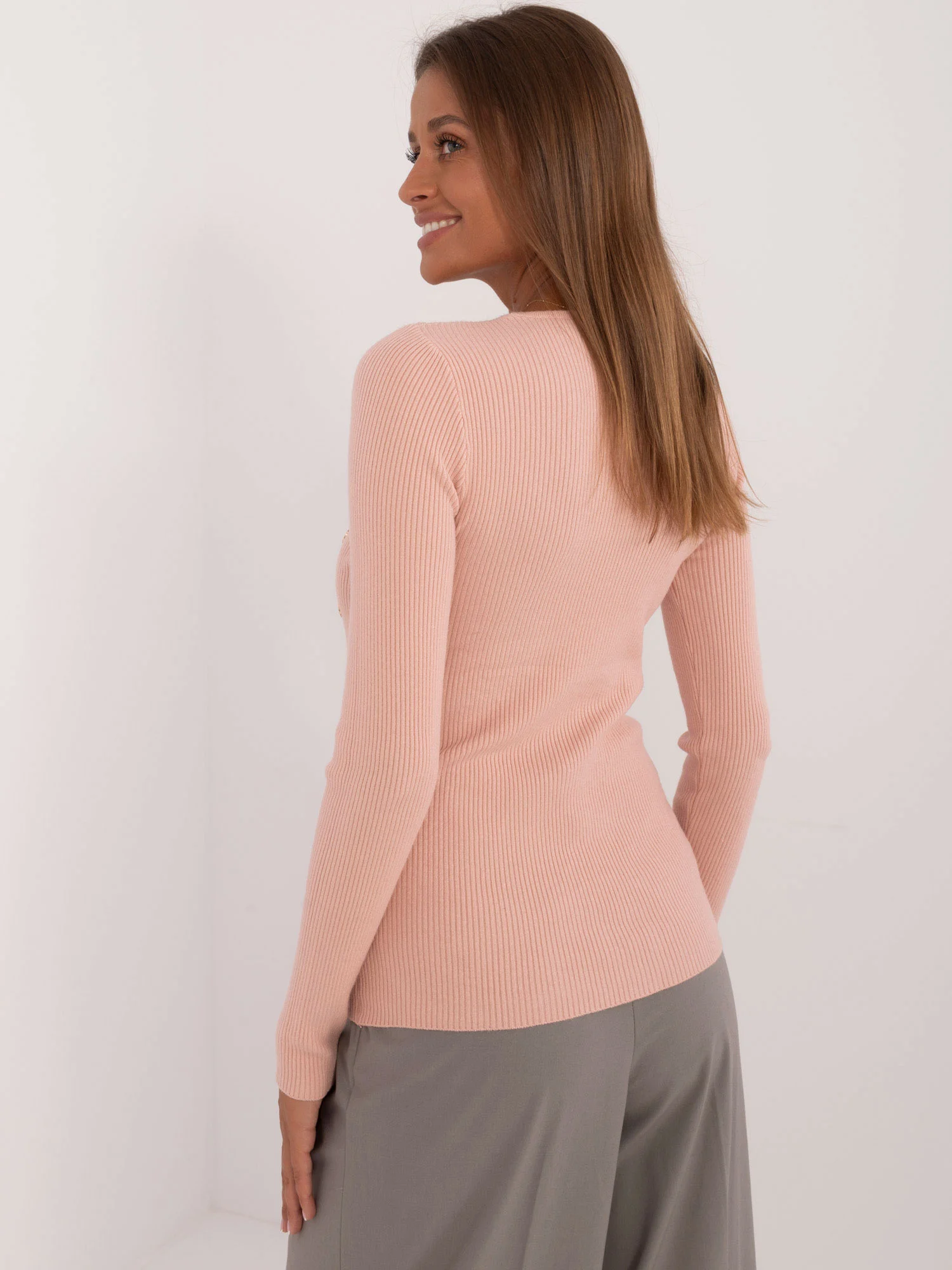 Jumper AT SW 2332 2.65 světle růžový L/XL (obrázek 3)
