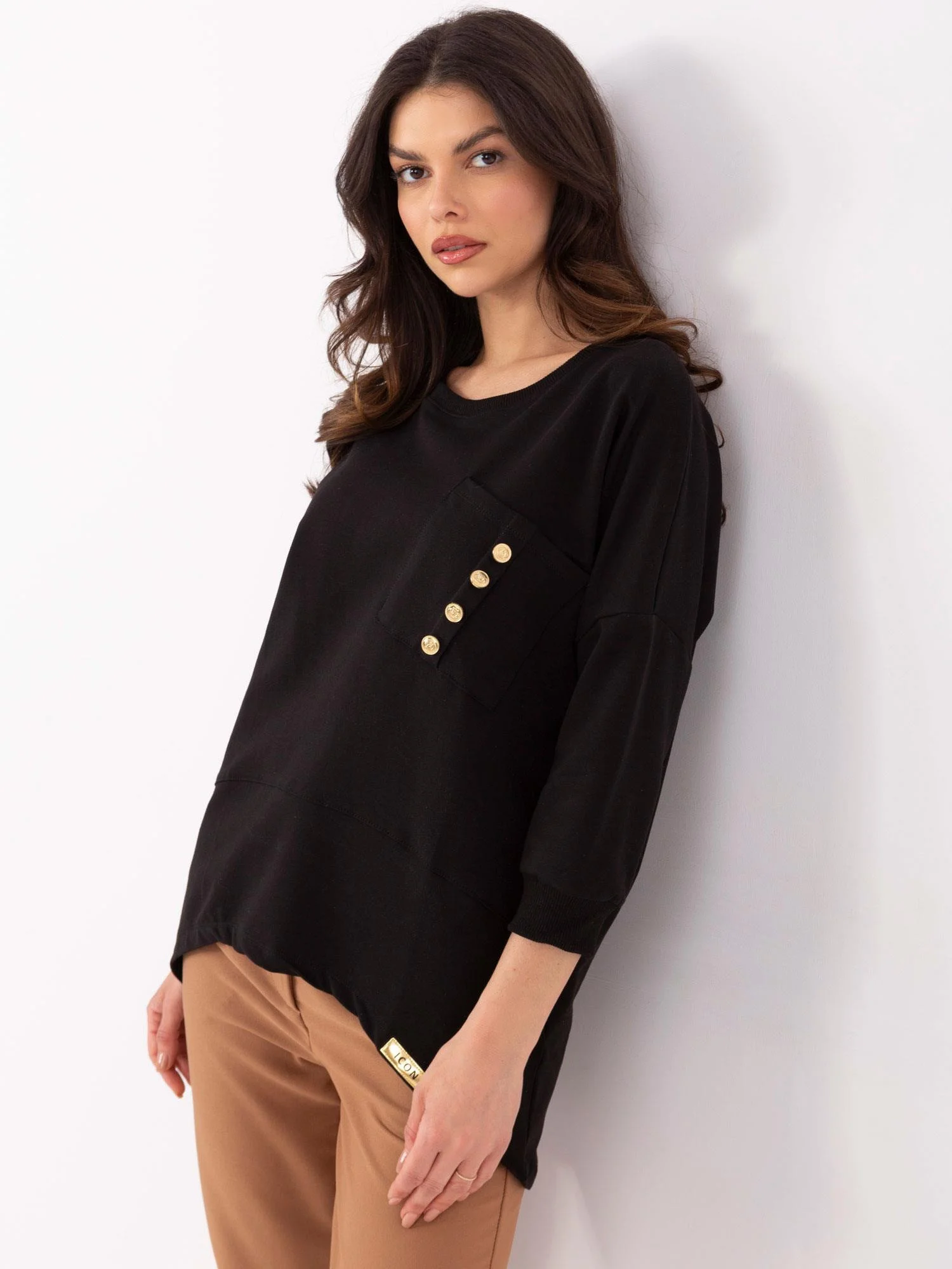 Halenka CLM BZ 1263.49 černá M