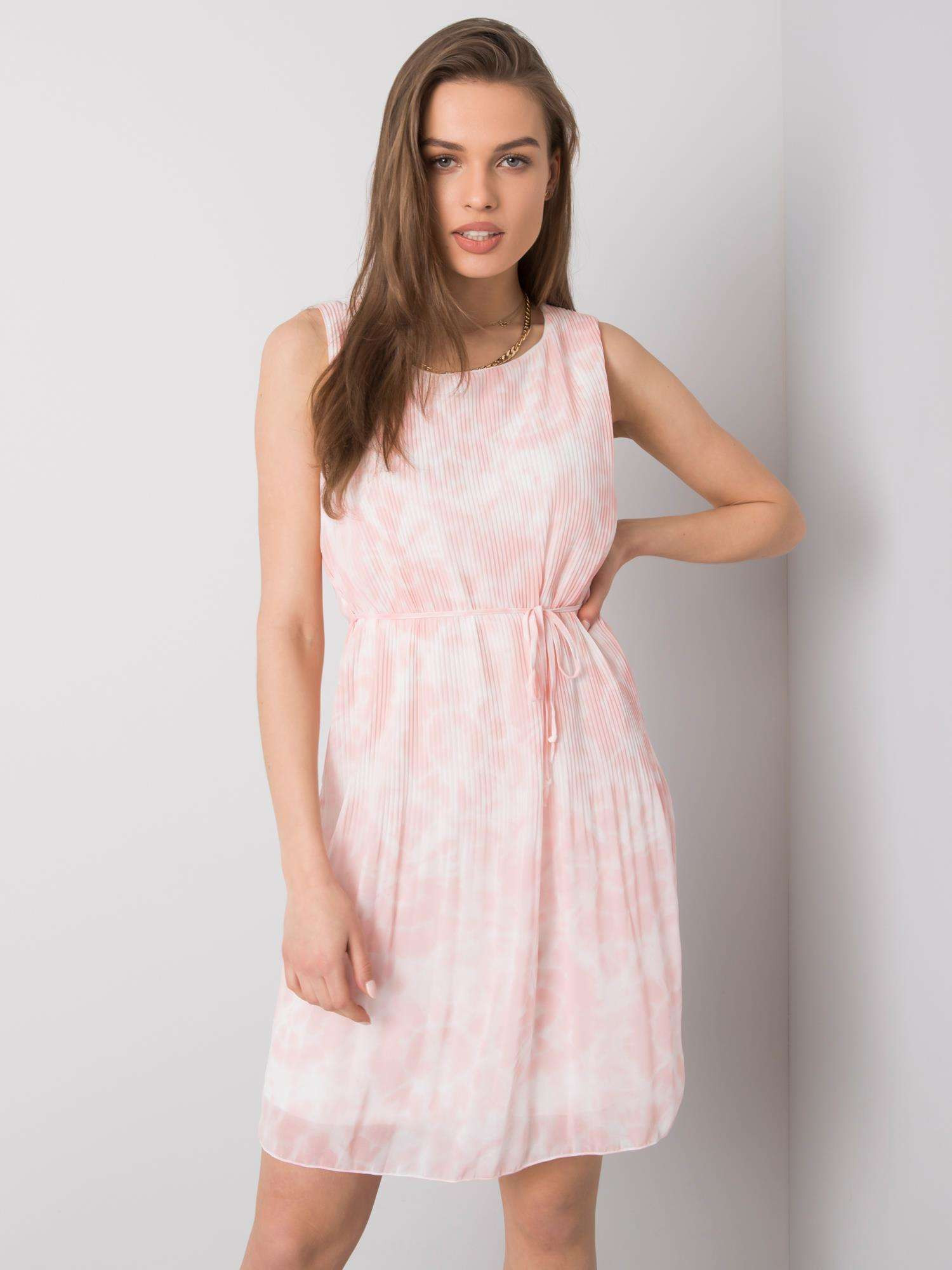 Šaty model 15151054 světle růžové XL - FPrice