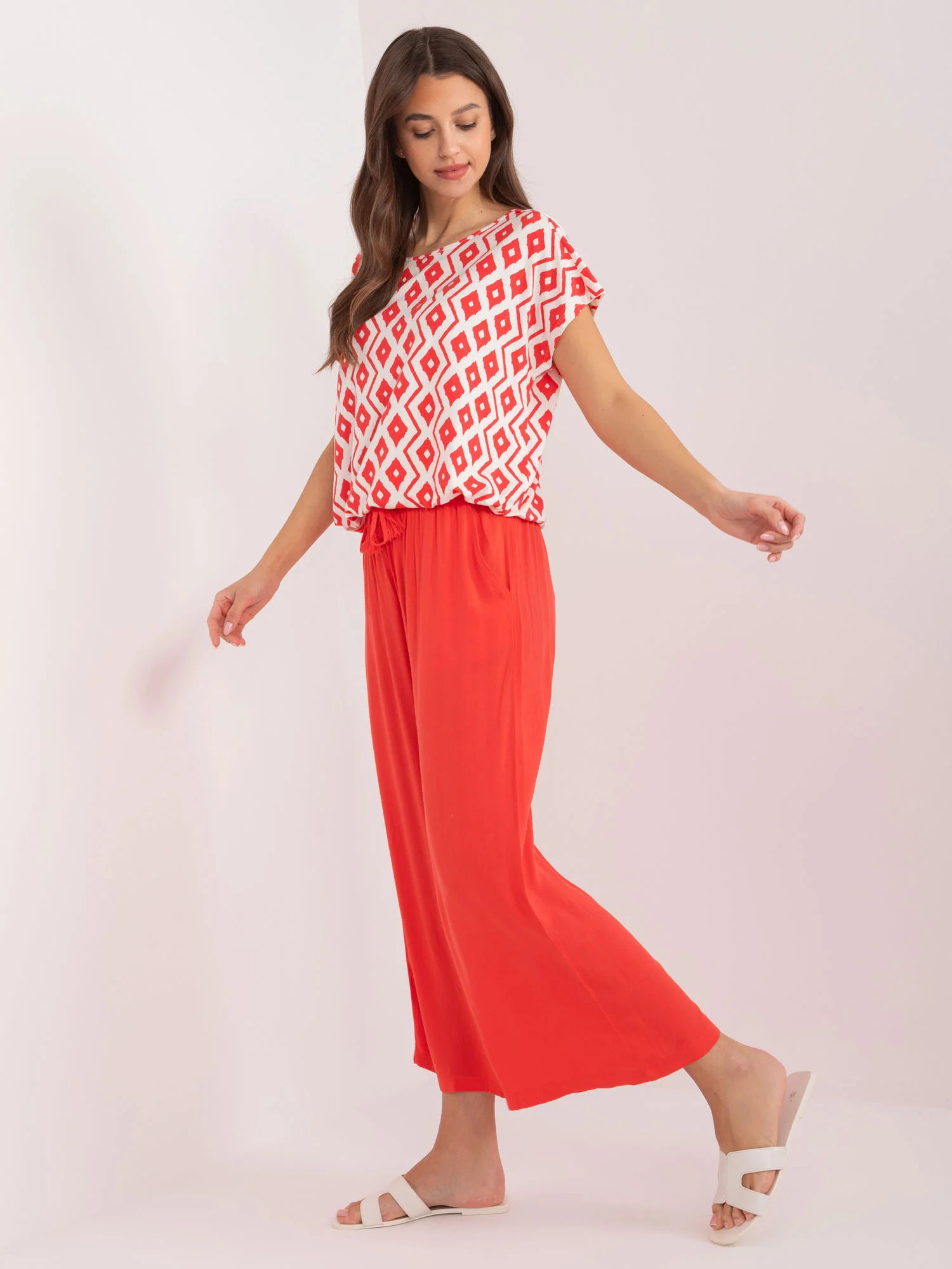 Kalhoty D73761Z62237B coral XL