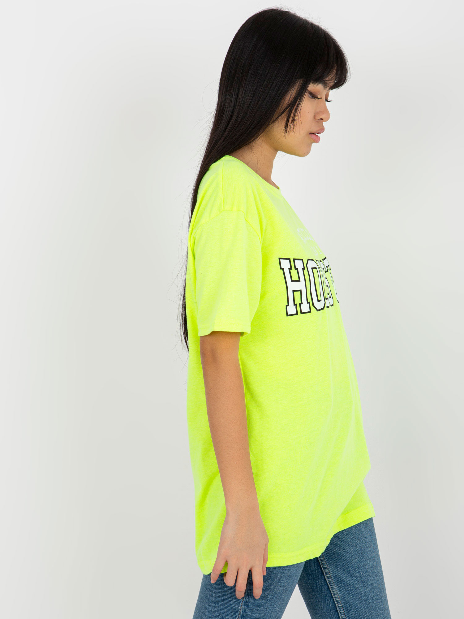 Dámské tričko EM TS 527 1.26X fluo žlutá - FPrice jedna velikost