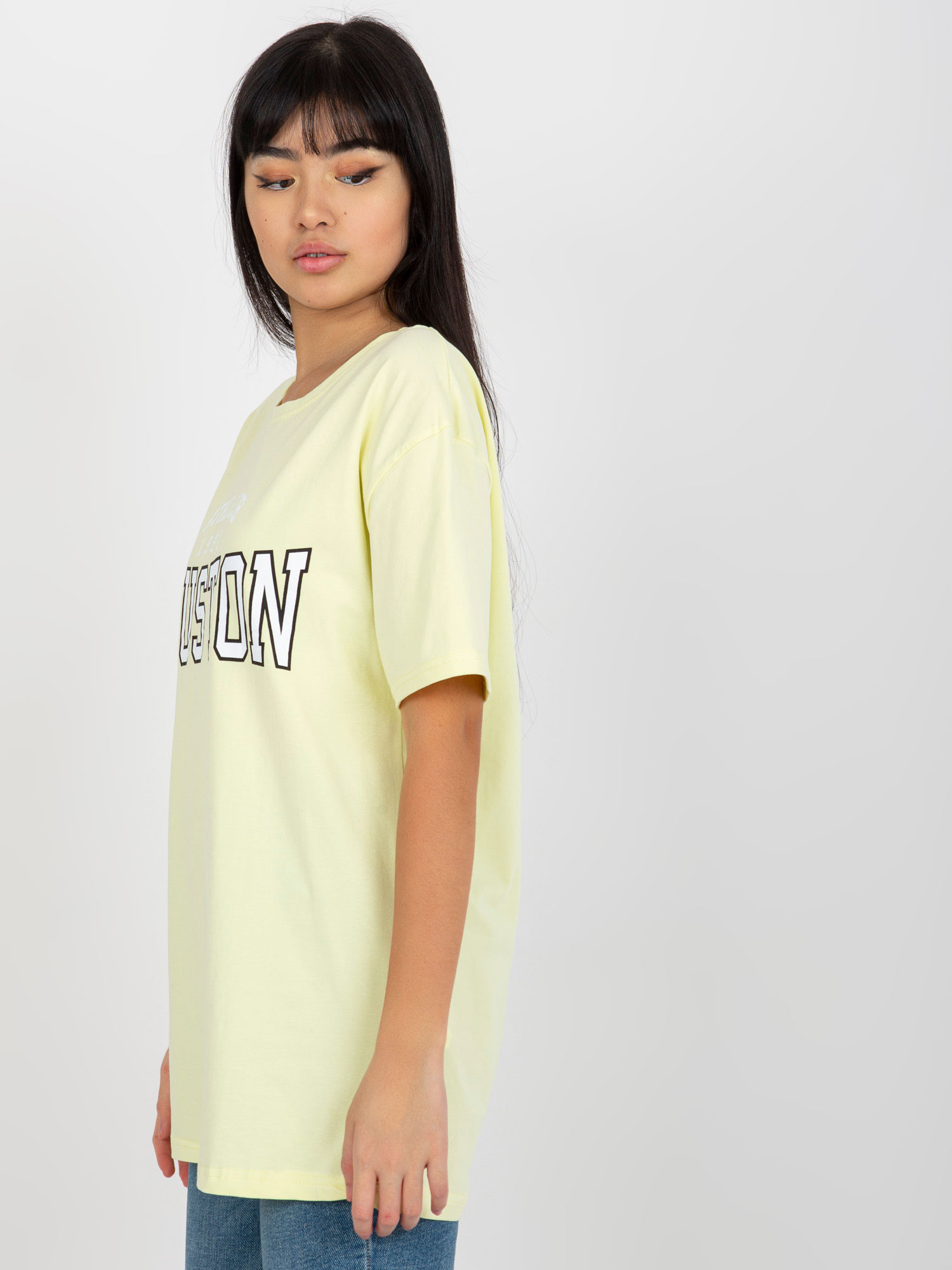 Dámské tričko EM TS 527 1.26X světle žlutá - FPrice jedna velikost