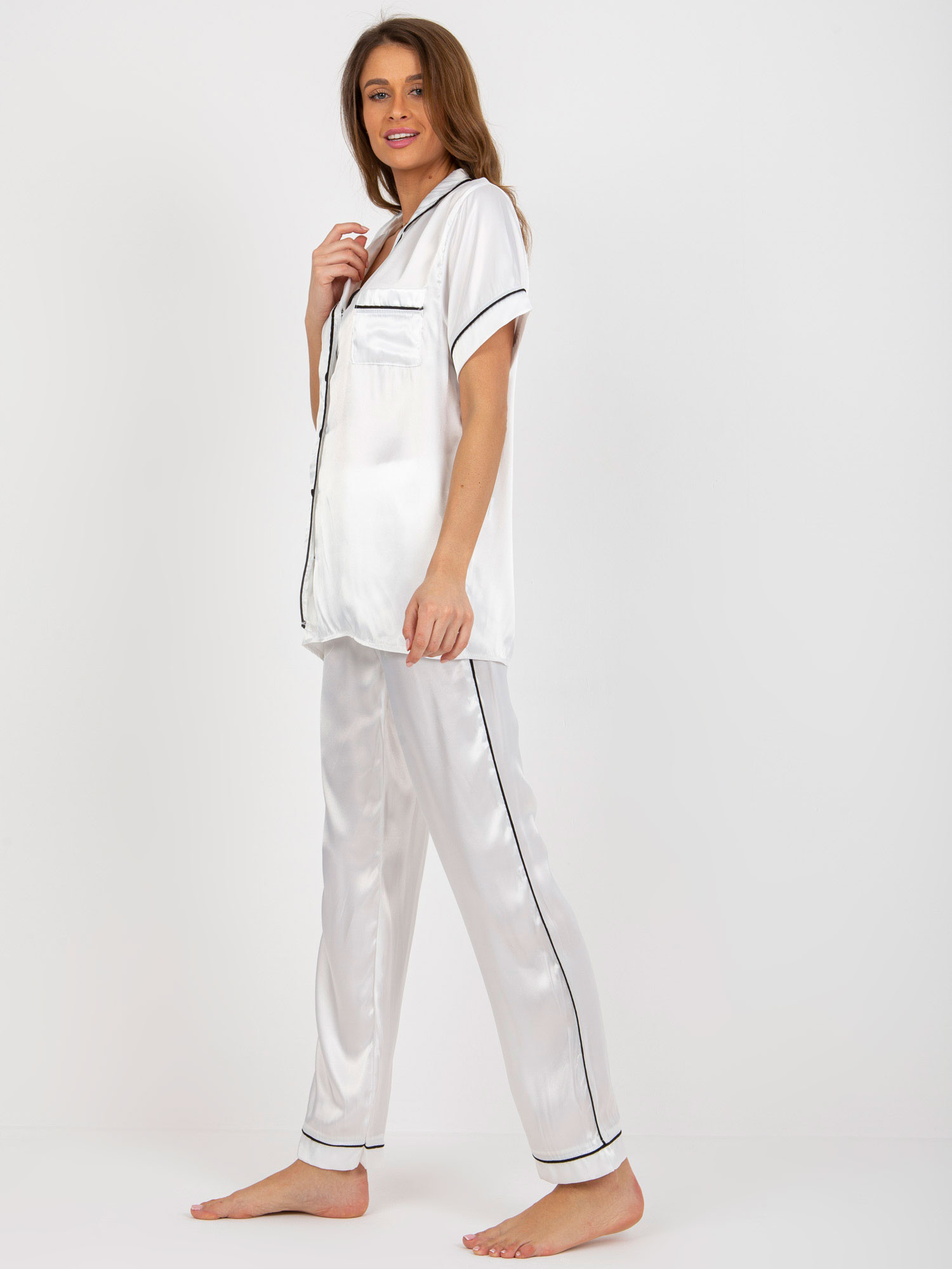 FA PI 8322 pyžamo.59 bílé L/XL