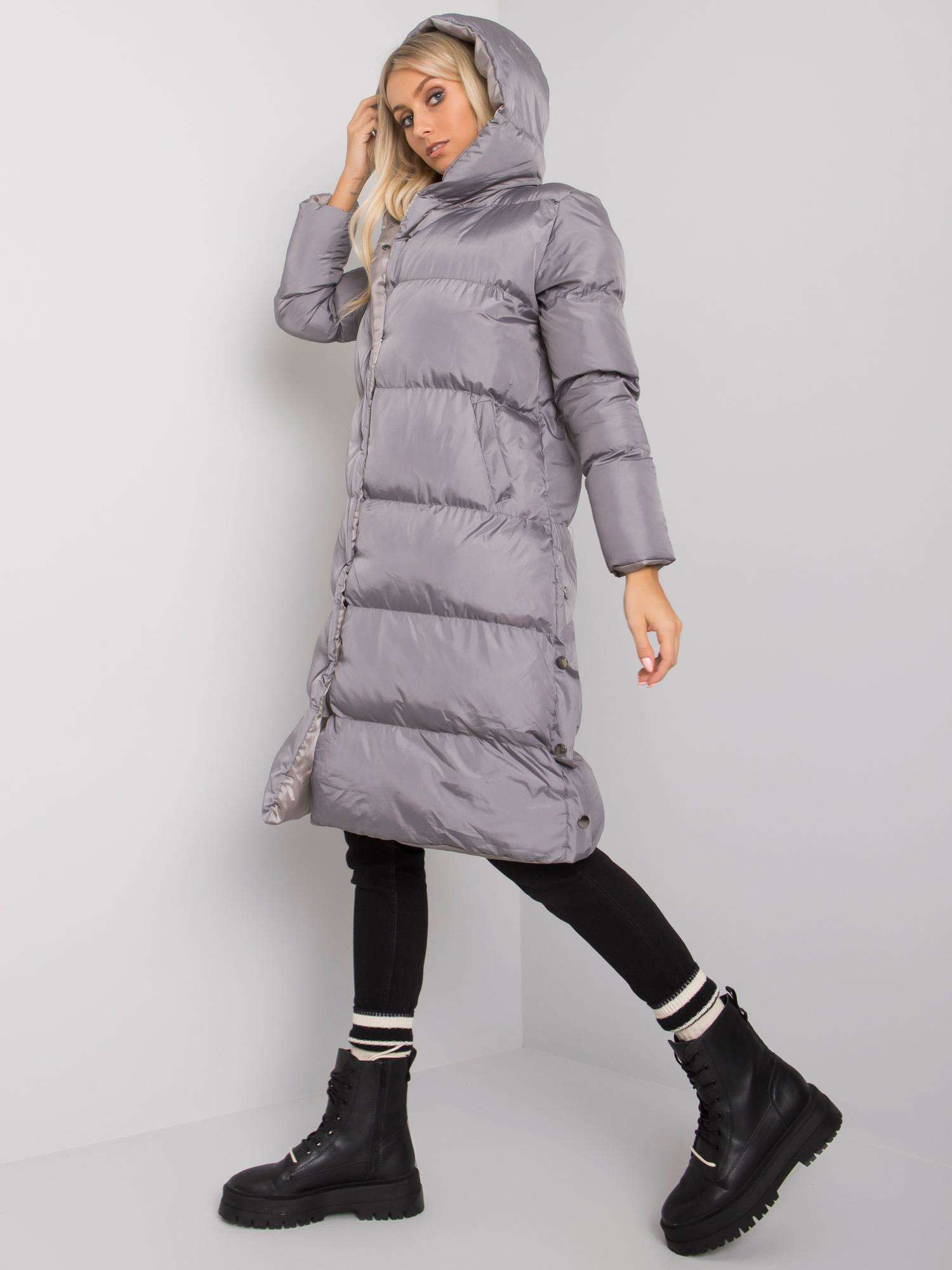 Dámský kabát LC KR model 16254082 tmavě šedý S - FPrice