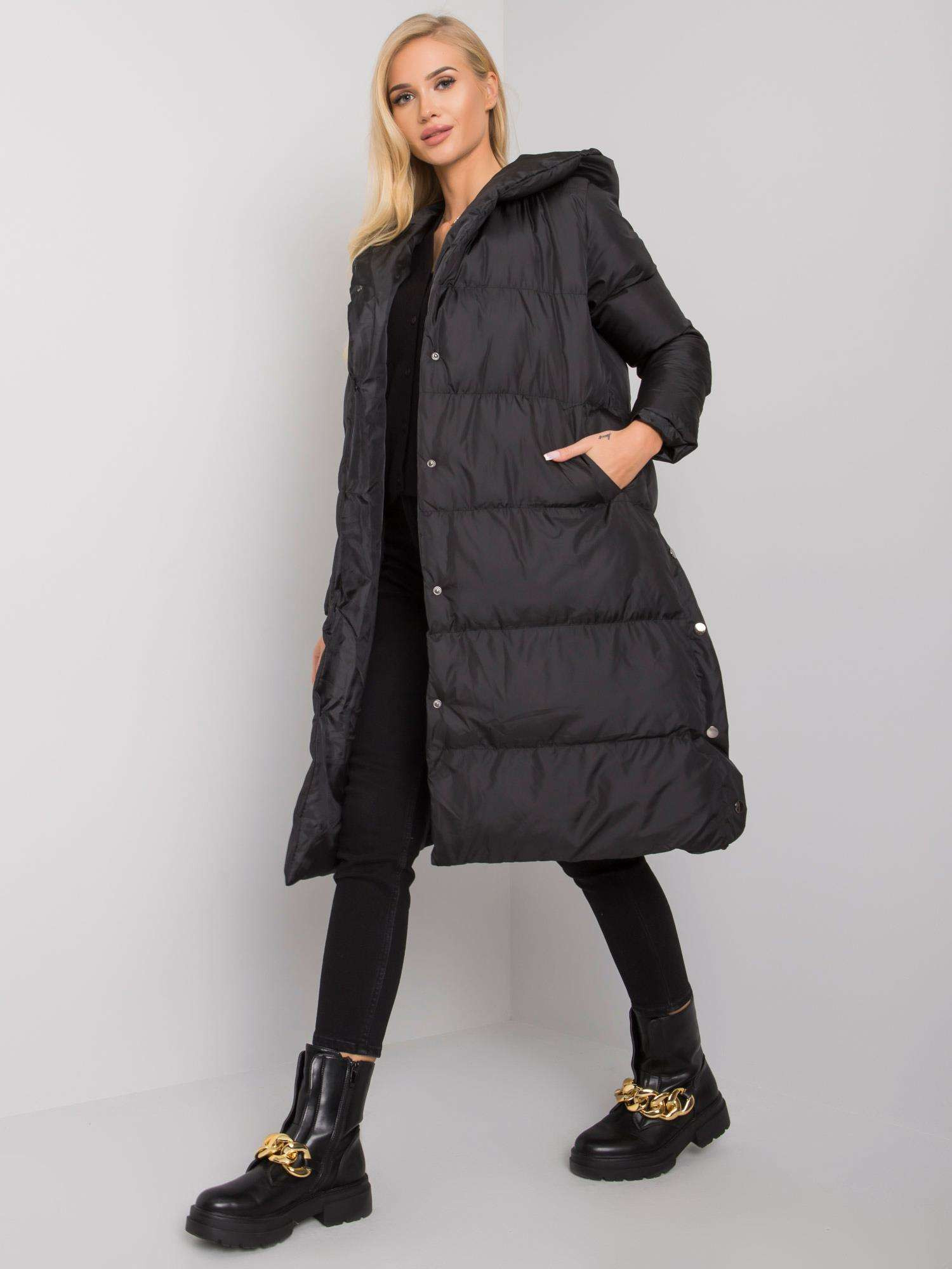 Dámský kabát LC KR model 15928119 černý - FPrice Velikost: S
