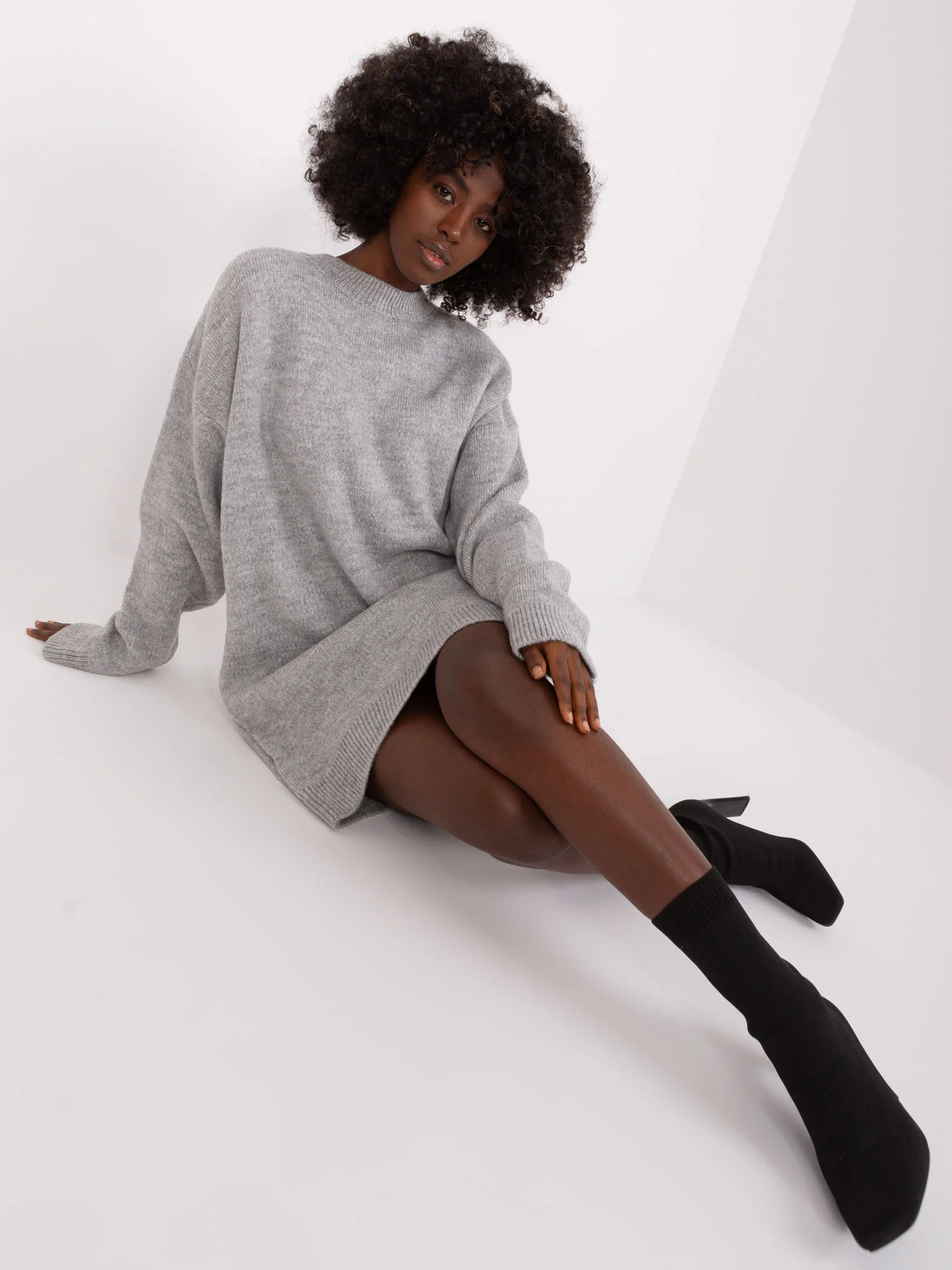 Šaty LC SK 0568.01P sivá jedna velikost