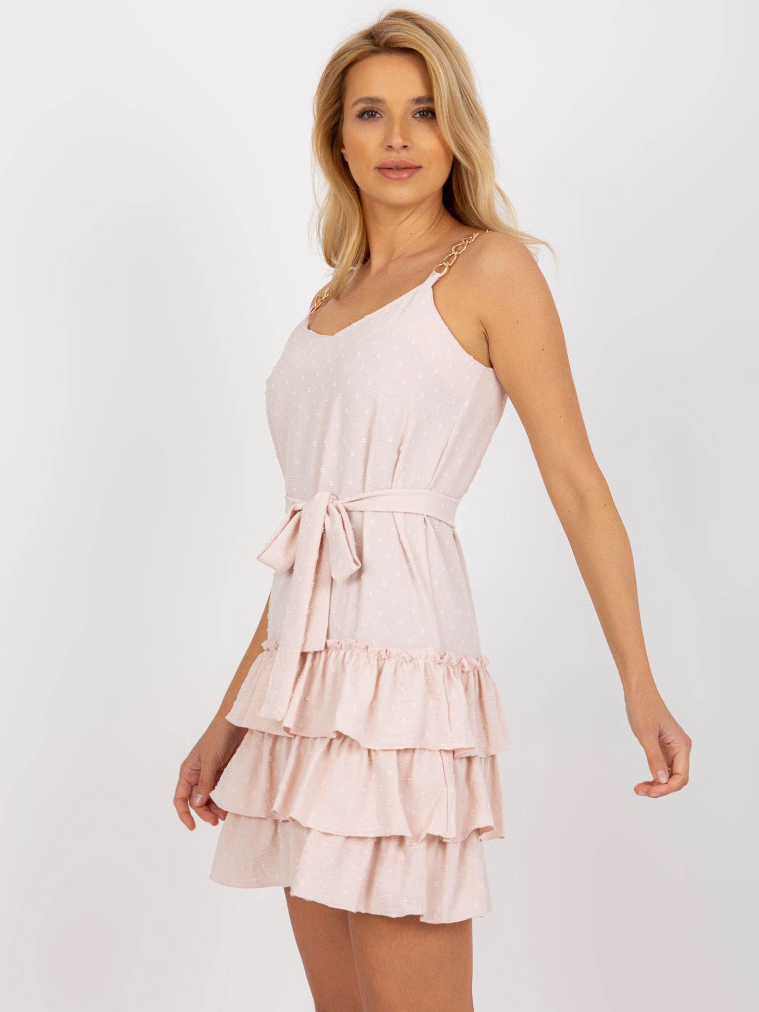 Dámské šaty LK SK 508614 .57P světle růžová - FPrice 36