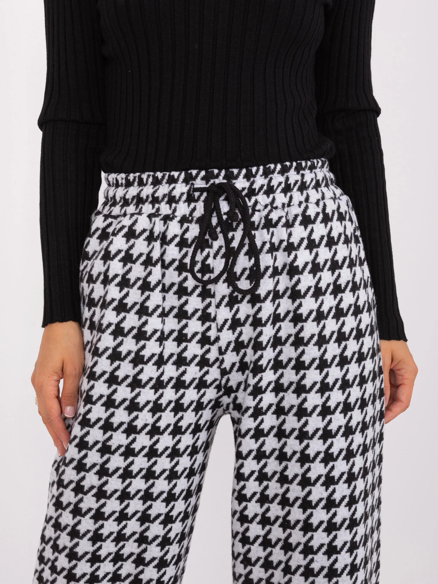 Kalhoty LK SP 509429.87 černobílých L/XL (obrázek 9)