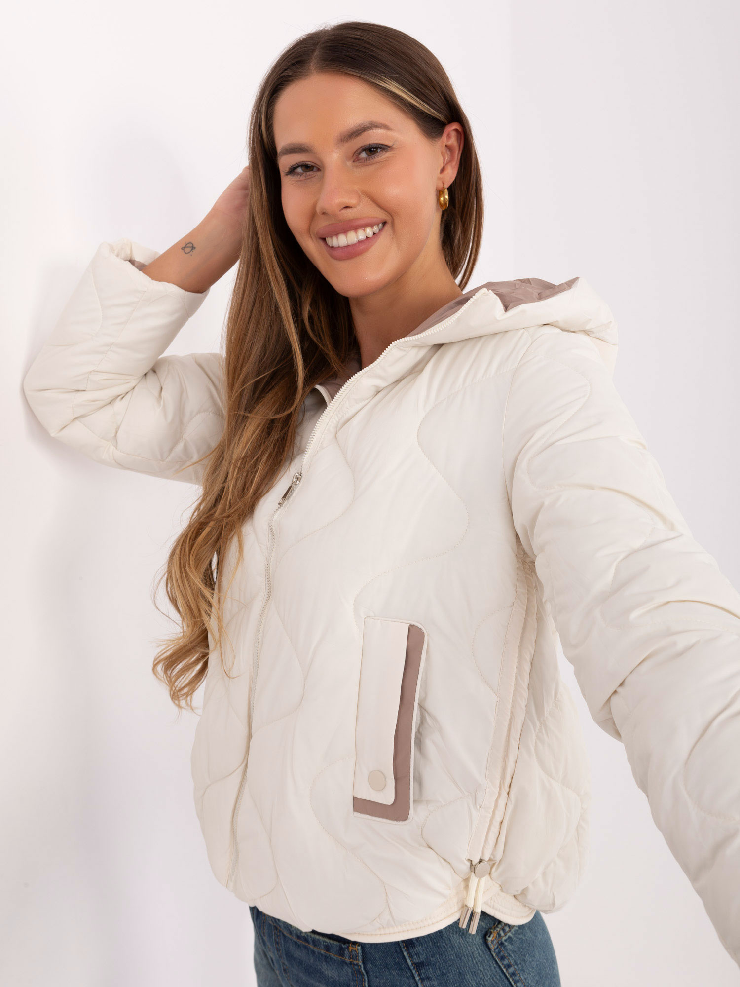 Bunda MBM KR 2211.88 ecru 2XL