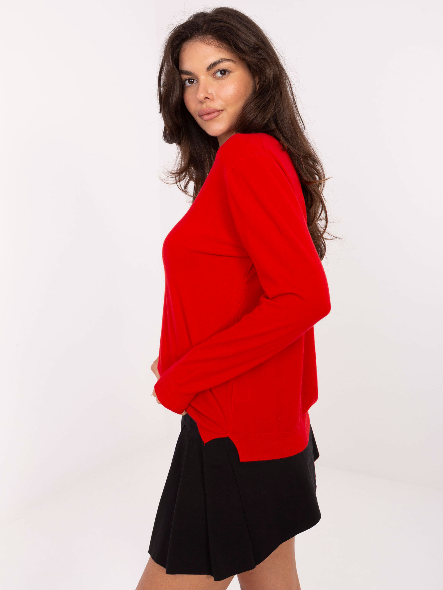 Jumper PM SW SY5511.78 červený XL/XXL Jumper PM SW SY5511.78 červený XL/XXL